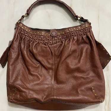 Vintage Lucky Brand leather shoulder bag