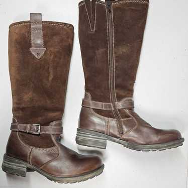 Josef Seibel Sandra 06 Brown Leather Winter Boots 