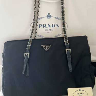 【Excellent Condition】PRADA Vintage Tessuto Triangl