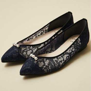 ODETTE E ODILE Lace Pearl Pumps Odette e Odile