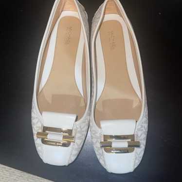 Michael Kors monogram ballerina flats