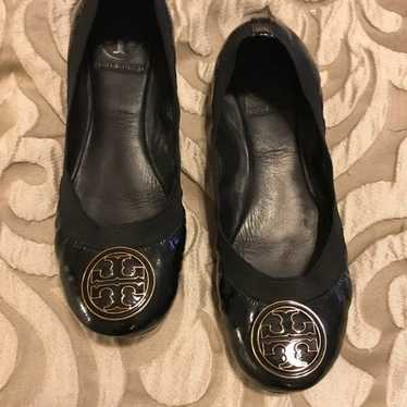 Black Tory Burch Caroline Flats 7