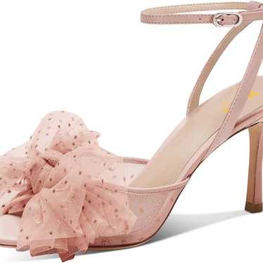 Kate Spade Pink Bow Heels