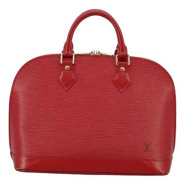 Louis Vuitton Alma leather handbag