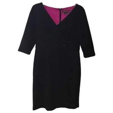 Jessica Howard Black Sheath Dress