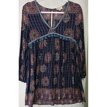 Umgee Dress Womens S Mini Boho