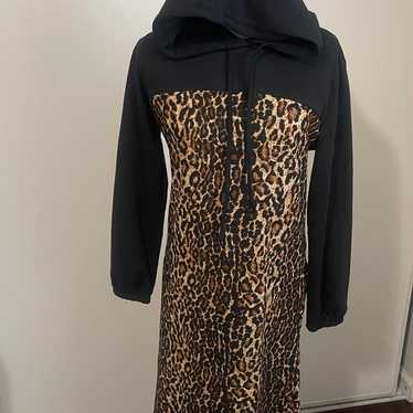 Cheetah Print maxi dress