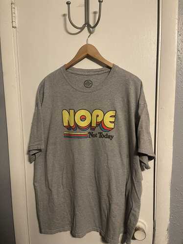 Japanese Brand × Streetwear × Vintage Nope Tee