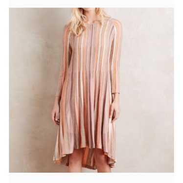 Anthropologie Moth Nora Long Sleeves Small  Dress