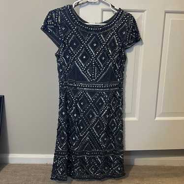 Adrianna Papell beaded dress