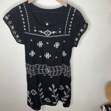 Johnny Was 3J Workshop Embroidered Dress