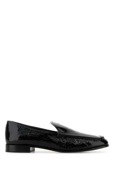 Prada Black Naplak Loafers