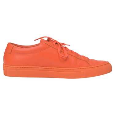 Common Projects Leather low trainers