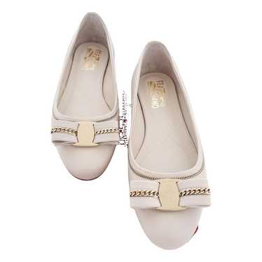 Salvatore Ferragamo Leather ballet flats