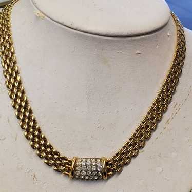 Vintage  Gold tone Fashion necklace