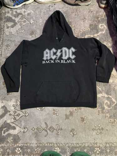 Ac/Dc vintage ac/dc back in black hoodie