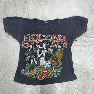 Band Tees × Rare × The Rolling Stones Vtg. Rare Ro