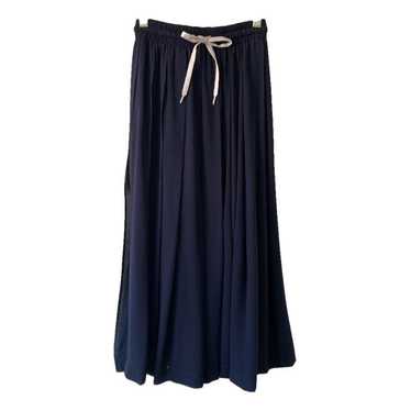 Miu Miu Silk mid-length skirt