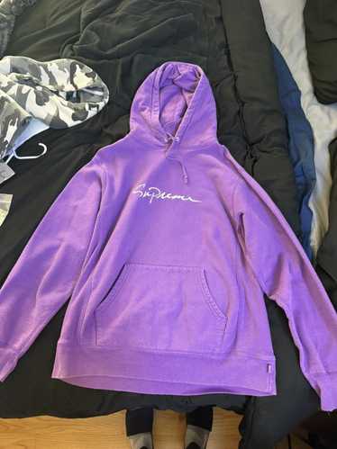 Supreme Supreme classic script hoodie