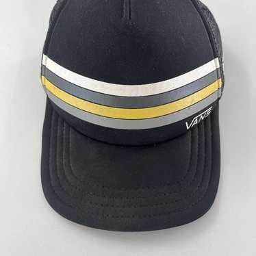✅90s vintage VANS logo cap sunfade black Vans Cap Sunface Jockey - black (black)
