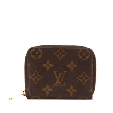 Brown Louis Vuitton Monogram Zippy Coin Purse