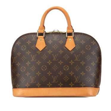 Brown Louis Vuitton Monogram Alma PM Handbag