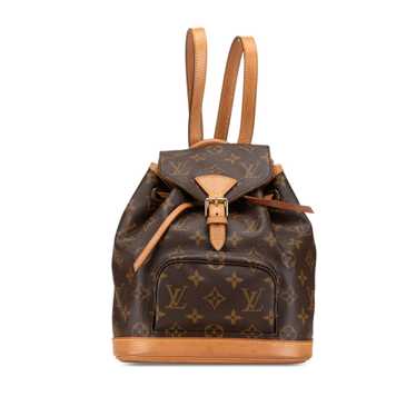 Brown Louis Vuitton Monogram Mini Montsouris Backp