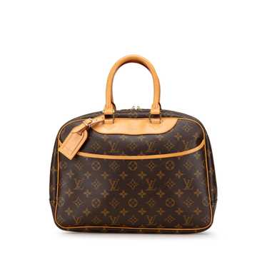 Brown Louis Vuitton Monogram Deauville Handbag