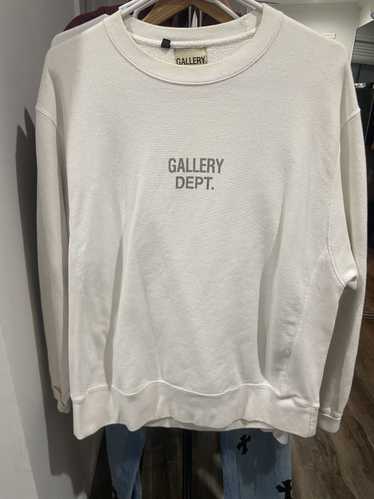 Gallery Dept. Gallery Dept. White logo crew neck s