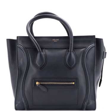 CELINE Luggage Bag Smooth Leather Mini