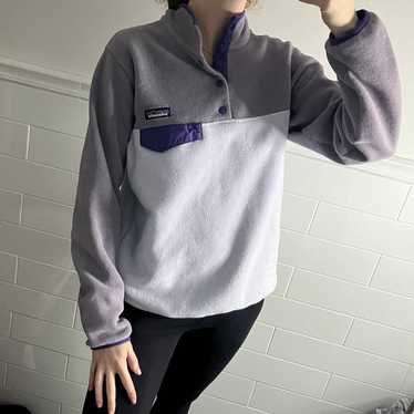 Patagonia Purple Quarter Zip Fleece