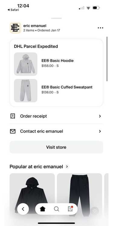 Eric Emanuel Eric Emanuel sweatsuit