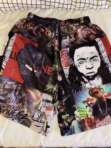 Lil Wayne × Streetwear WEEZY Mixtape Shorts