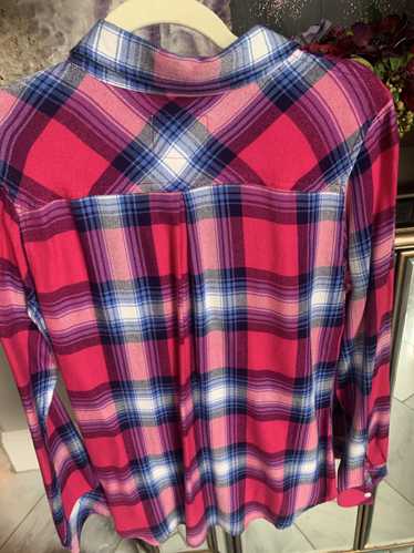 Rails Rails plaid multicolored button up