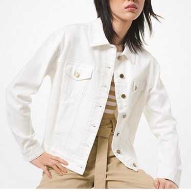 Michael Kors White Denim Jacket