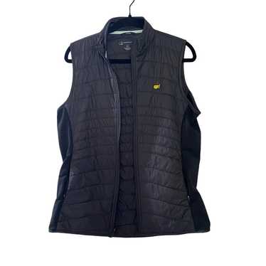 Magnolia Lane Tech Puffer Quilted Black Vest size 