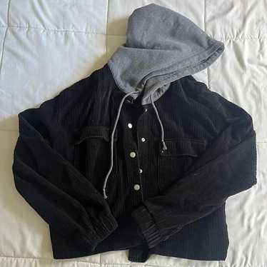 Black Corduroy Jacket - Forever 21