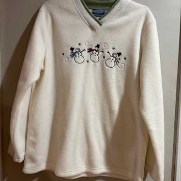 Croft and Barrow snowman sweater