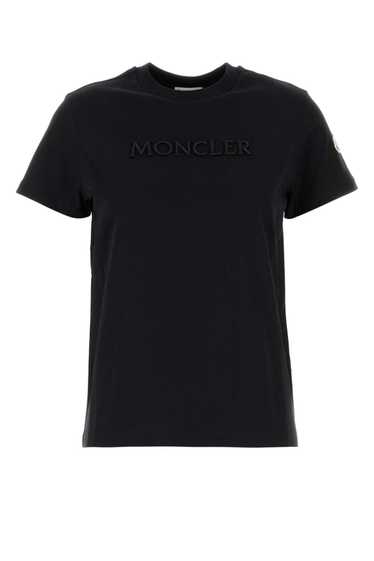 Moncler Black Cotton T-Shirt