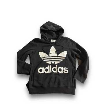 Women's Adidas Black Hoodie Vintage Size: Small