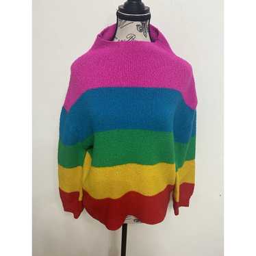 John + Jenn Women's Colorblock Stripe Sweater Tren