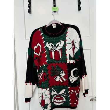 Vintage Holiday Time Christmas Sweater