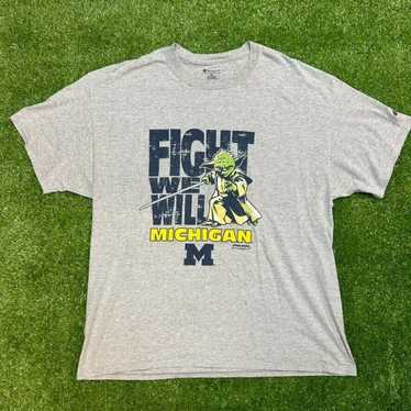 Vintage Champion Michigan Wolverines X Star Wars Y