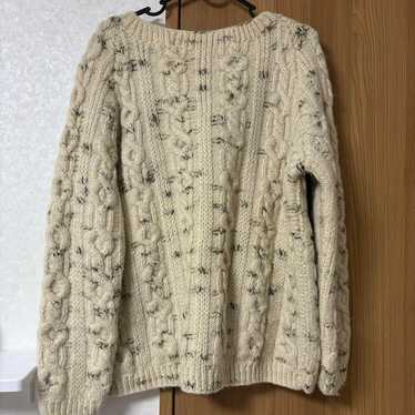 Ivory Cable Knit Sweater Vintage