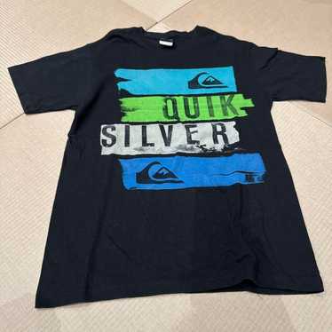 QUIKSILVER Graphic T-shirt Black