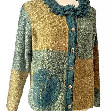 Vintage Susan Bristol Knit Cardigan Sweater women’