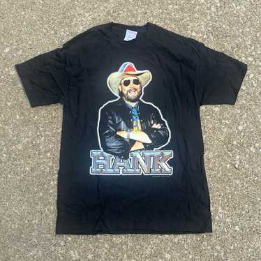 Vintage Hank Williams Jr. Jim Beam Shirt - TokoPyramid