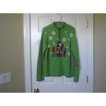 ugly Christmas sweater vintale 90's size large Chr