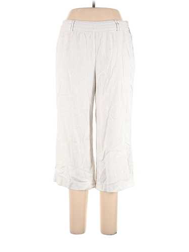 NANETTE Nanette Lepore Women Silver Linen Pants 10