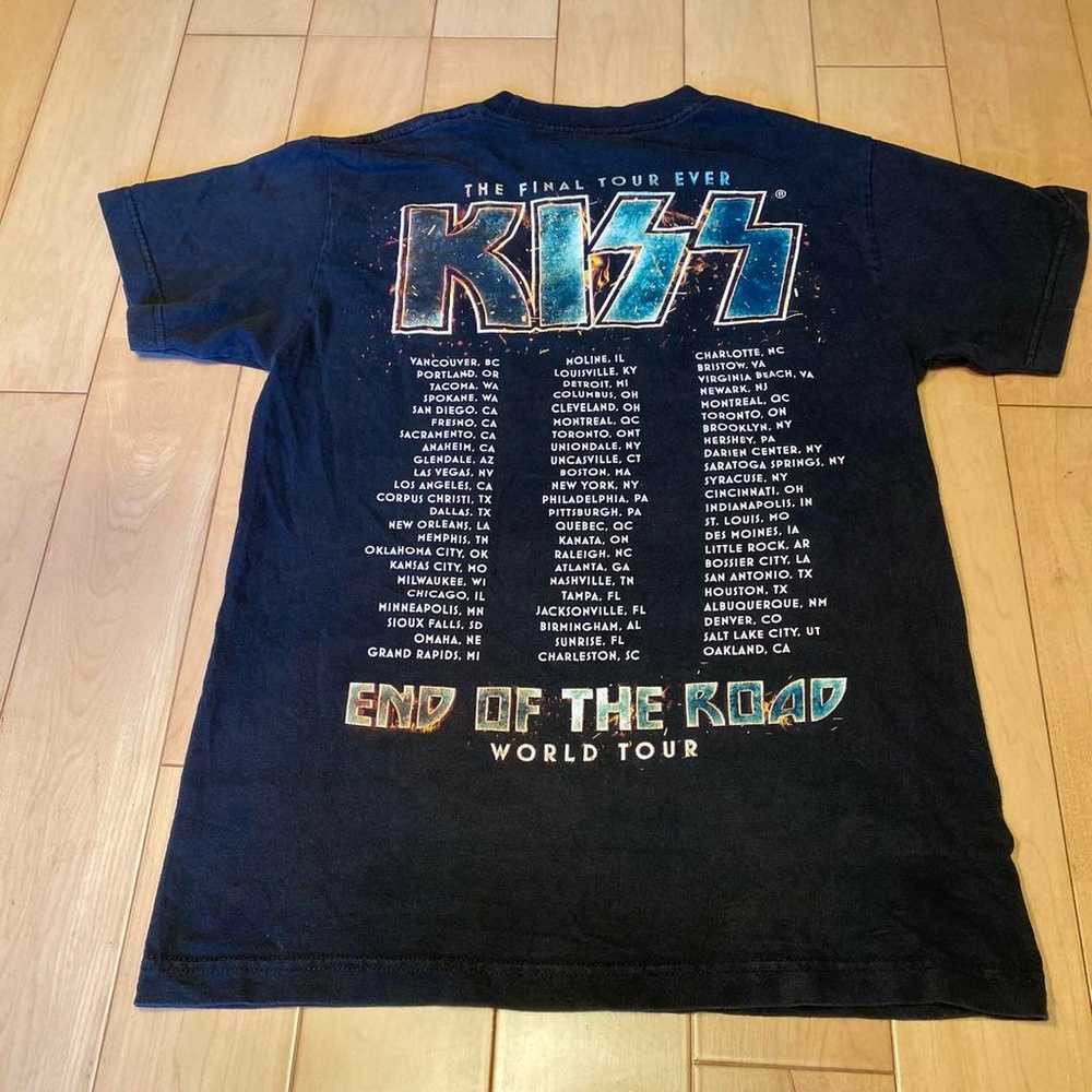 2020 KISS Last Tour luxurious T-shirt. - image 2